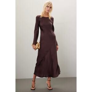 Silk Laundry Sienna Dress Sz L